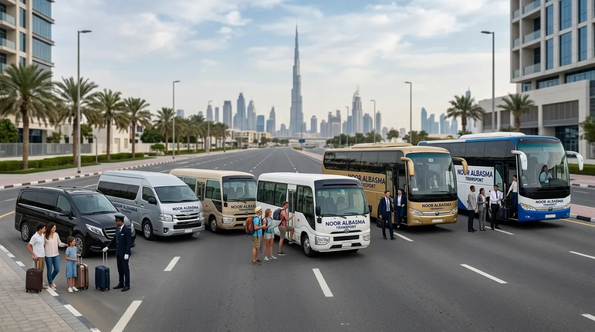 Transport Services Dubai | Bus Rental, Van Hire & Airport Transfers