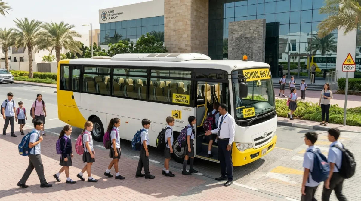 School Bus Rental Dubai | Educational Tour Transportation